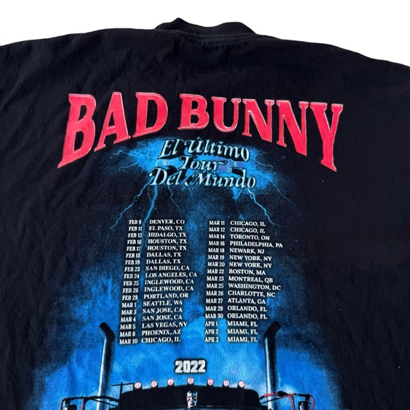 American Vintage | Shirts | Authentic Bad Bunny El Ultimo Tour Del